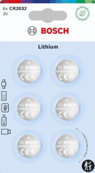 BOSCH CR2032B6/00 Lithium