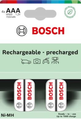 BOSCH HR03B4P700/00 Rechargeable precharged
