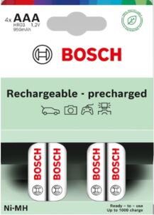 BOSCH HR03B4P950/00 Rechargeable precharged