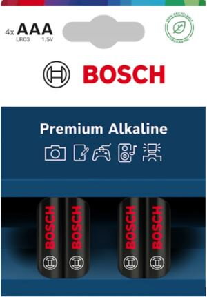 BOSCH LR03PA4B/00 Premium Alkaline AAA/4