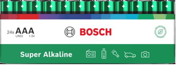 BOSCH LR03SA24F/00 Super Alkaline AAA/24