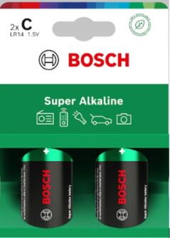 BOSCH LR14SA2B/00 Super Alkaline C/2