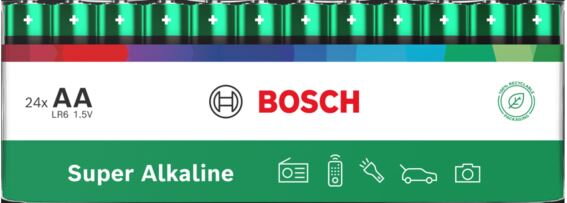 BOSCH LR6SA24F/00 Super Alkaline AA/24