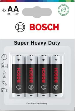 BOSCH R6SHD4B/00 Super Heavy Duty AA/4