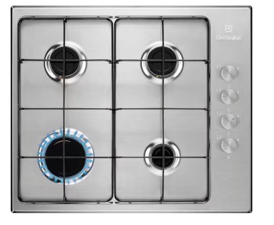 ELECTROLUX KGS6404SX plynová varná doska ELECTROLUX KGS6404SX plynová varná doska