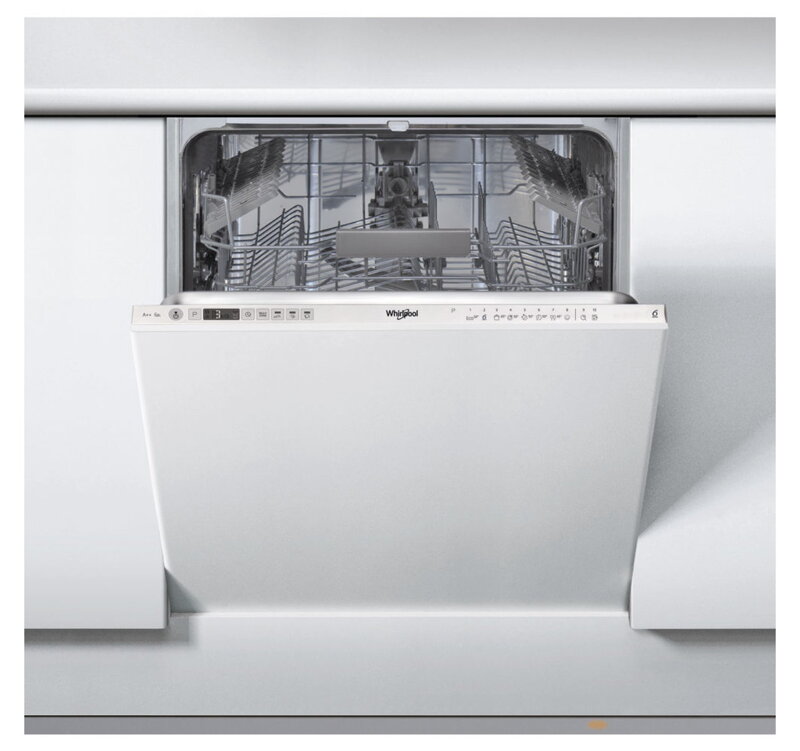 WHIRLPOOL WIO 3C33 E 6.5 Plne integrovaná umývačka riadu