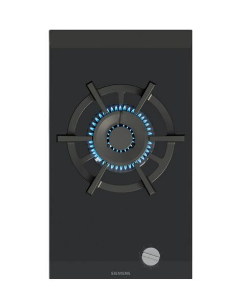 SIEMENS ER3A6AI10 Domino plynová varná doska 30 cm sklokeramika, čierna