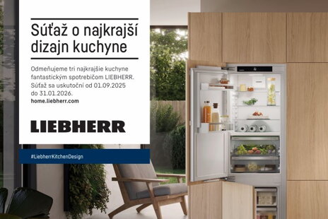 Súťaž o najkrajší dizajn kuchyne s LIEBHERR!